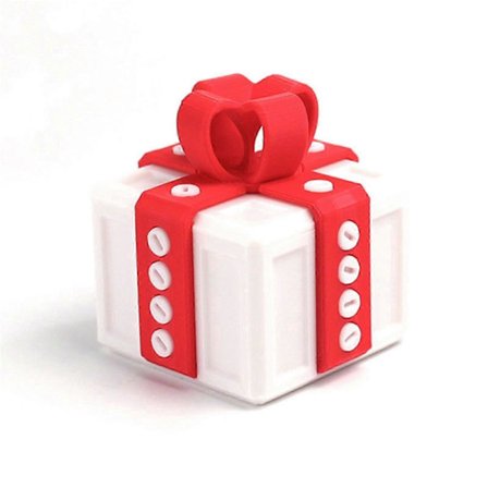 25-26 Irriterende Gaveeske med Skruer, Irriterende Gaveeske med Vrilager, 3D-Printet Spøk Skrueeske Gave til Barn Voksne