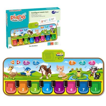 Klavermåtte/legemåtte til børn