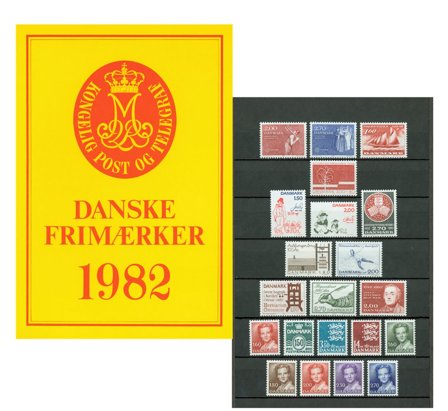 Danmark - Årsmappe 1982