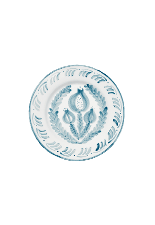 Pick A Poppy Pomegranate Tallrik - 28 Cm Glas & porslin #74CCC7