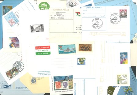 Diverse lande - Helsager og aerogrammer