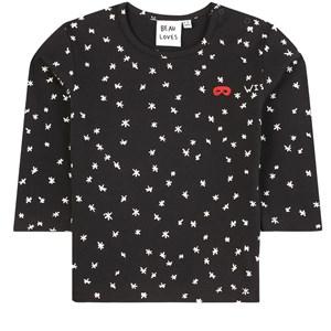 Beau Loves Black Wish Upon A Star T-Shirt 12-18 Months - Tops - 12-18 months - Black - Mädchen