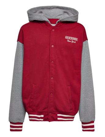 Kids Boys Sweatshirts Red Abercrombie & Fitch