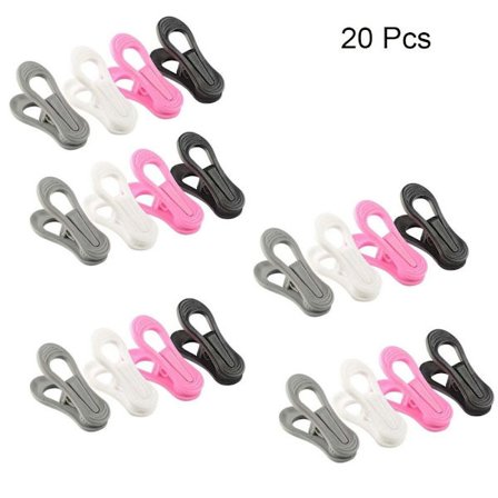 20 Stk Hanger Clips Tøjsnor Clips Tøjnåle