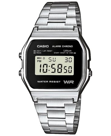 Casio Vintage A158WEA-1EF Silver