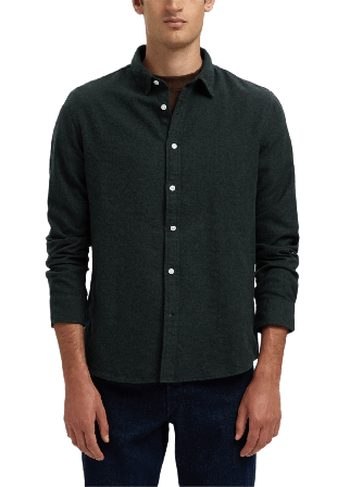 Selected Homme SLHREGNOAH Skjorta Skjortor Herr Beige XL