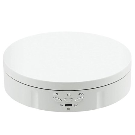 Elektrisk Drejeskive til Fotografering - Roterende Stativ til Visning af Smykker, Digitale Produkter