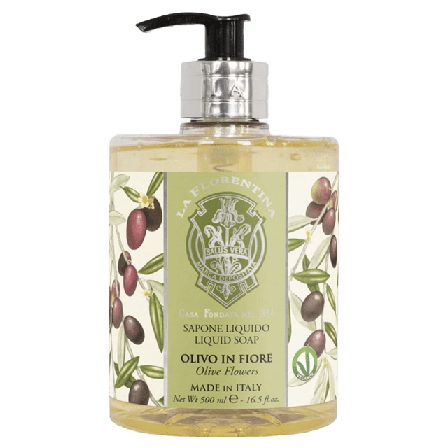 La Florentina Handtvål Flytande Olive Flowers Hand Unisex 500ML
