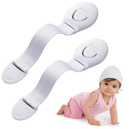 2-Pack Lås / Barnlås för Luckor - Barnsäkerhet - Barn