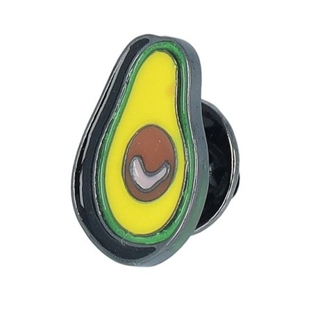 Cap Pins - Grön Tillbehör - Avocado Metal Enamel Pin @ Hatstore