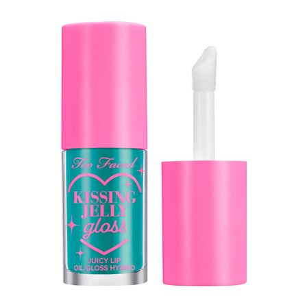 Too Faced Kissing Jelly Lip Gloss Sweet Cotton Candy, Makeup, Læber, Lipgloss