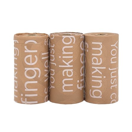 HEVEA Hundeposer Beige 8 ruller (120 poser), Tøj & Bolig, Tilbehør Til Kæledyr, Hundeposer