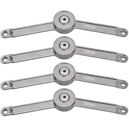 4 stk. hydrauliske tilfældige stop hængsler køkken skab dør støtte stang justerbar hængsel møbler krig