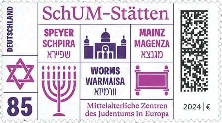 Tyskland - SchUM-stederne - Postfrisk frimærke