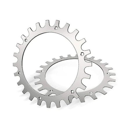 Worx Landroid -ruohonleikkurin malli S/m Premium -ruostumattomat nastat 2 mm paksuus Parannettu pito - Kiillotetut reunat - Pyörän halkaisija: 205 mm