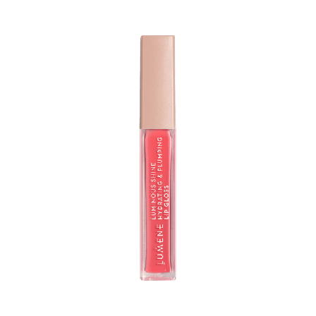 Lumene Luminous Shine Hydrating & Plumping Lip Gloss Läppglans Dam Rosa 5
