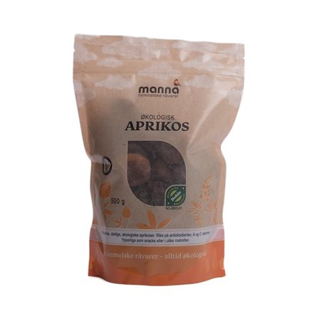 Manna Aprikoser 500 g