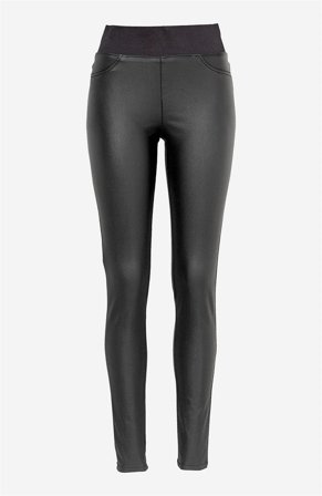 Freequent - Belagt, smal bukse i svart for damer i størrelse M (40) - Cellbes