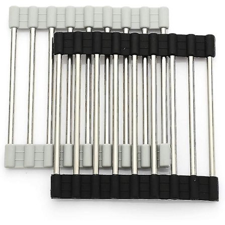 Sammenleggbare gryteunderlag i stativ, 304 rustfritt stål, varmebestandig, multifunksjonell