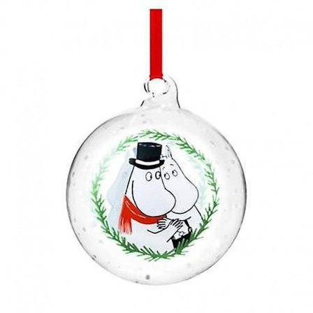 Mummi Julekuler Mummi-pappaen & Mummi-mammaen 9cm Sett