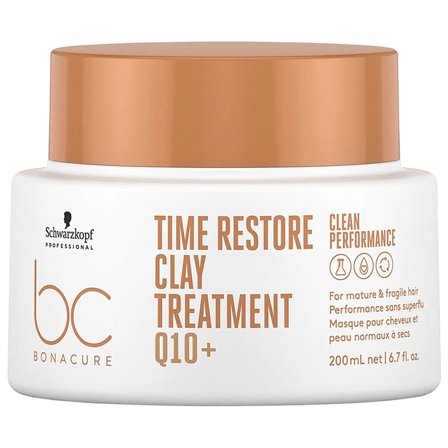 Schwarzkopf Time Restore Clay Treatment 200 ml, Hår, Shampoo & Hårpleje, Hårkur