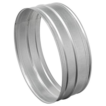 Europlast Nippel (skjøtenippel) uten gummi Galvanisert stål Ø125mm NP125