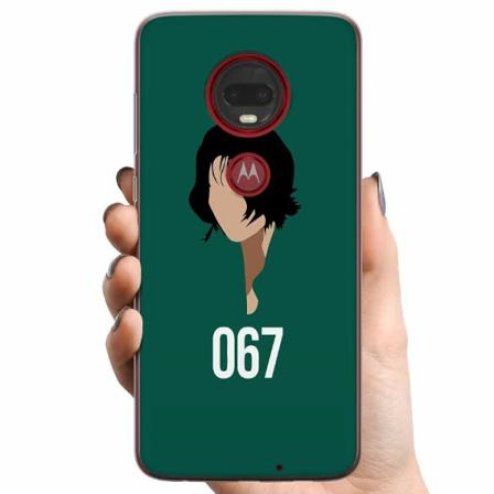 Motorola Moto G7 Plus Tpu Mobilskal Squid Game