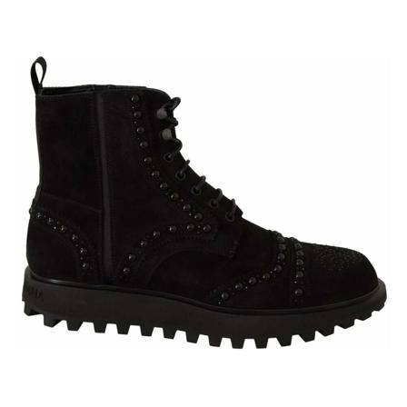 Dolce & Gabbana, Ankle Boots Czarny, Mężczyzna, Rozmiar: 44 EU