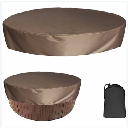 Vedenpitävä pyöreä poreallaspeite ulkoporeallaspeitteet, vedenpitävä poreallaspeite, 210×30cm