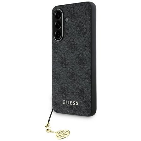 Guess 4G Charms Collection-etui for Samsung Galaxy A56 - svart