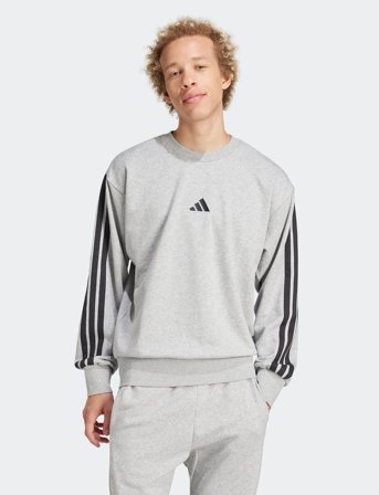 adidas Sportswear M 3S Ft Swt - Grey - M