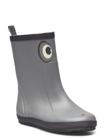 Wellies - Front Print Shoes Rubberboots High Rubberboots Unlined Rubberboots Harmaa CeLaVi