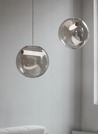 Reveal taklampe Ø35 - glass