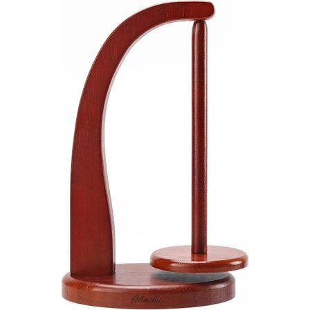 Nyaste modellen magnetisk pendel träfållare för virkning, garnförvaringsorganisatör med garnspinnare för bollar, härlig överraskningsgåva