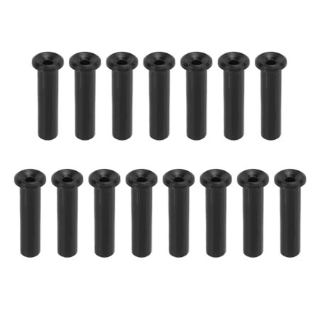 15 stk. Tennis Ketsjer Wire Beskyttelsesrør Sæt Holdbare Strengværktøjer 3,6x15mm Enkelt Wire Hul