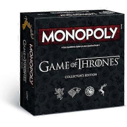 Monopoly Game of Thrones Collector's Edition - Spillet for den populære serien 6 spillere