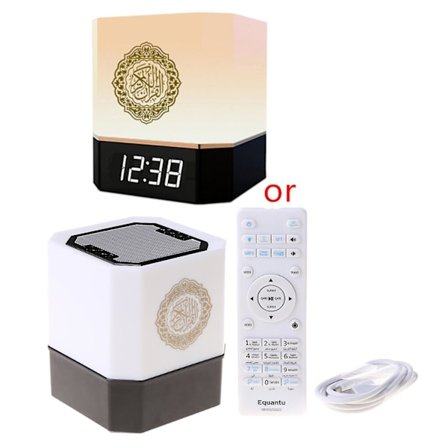Bluetooth-kompatibel Koran-högtalare med LED-nattlampa för smart appkontroll Azan