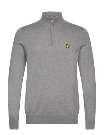 Lyle & Scott | Cotton Merino Quarter Zip Jumper | XXL
