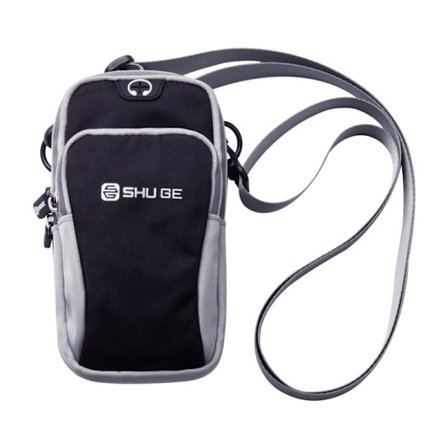 Polyester uppgraderad axelrem Justerbar telefonhållare armband S - spot sales