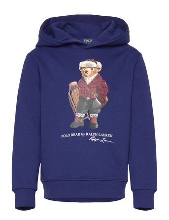 Ralph Lauren Kids | Polo Bear Fleece Hoodie | 124-131