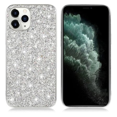 Glitter iPhone 12 Mini kotelot - Hopea