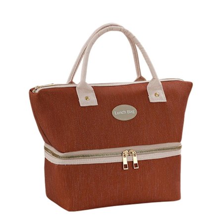 Lunchväska för Kvinnor Isolerad Lunchväska Stor Lunchbox Med Justerbar Axelrem För Kvinnor Män Annons