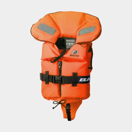 Giubbotto di salvataggio per bambini e neonati Baltic Split Front 100N, arancione, 3 - 15 kg (neonato)