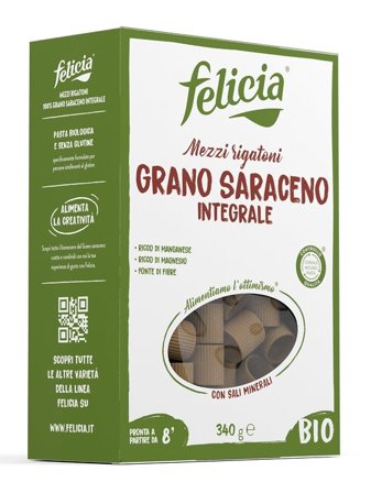 Felicia Bio Saraceno Mezzi Rigatoni 340 g