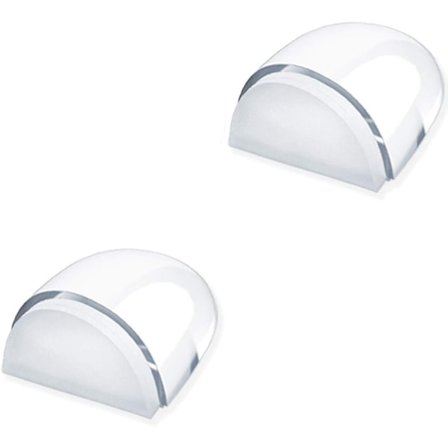 Beskyttelse af væg, dørstopper beskytter dine vægge og møbler mod smækkende døre, selvklæbende applikation for nem og hurtig installation, nej