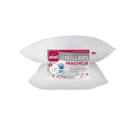 ABEIL Set med 2 Aerelle Cool Night Pillows - 60 x 60 cm - Vit