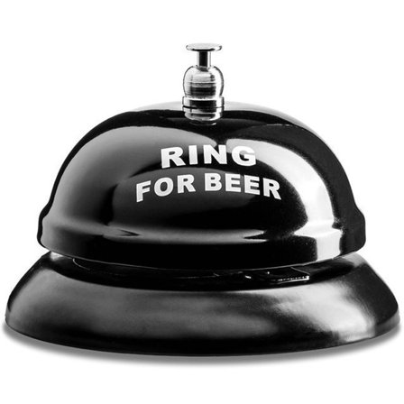 Ringklocka "Ring for BEER" - Partyninja.se