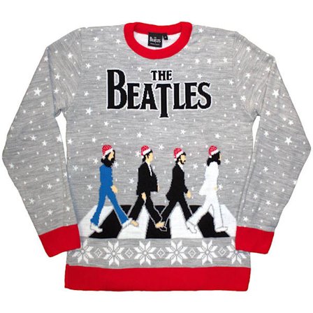 The Beatles Unisex Vuxen Drop T Abbey Road Jultröja