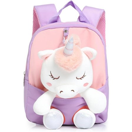 Sød Skoletaske Bedårende Plysdukke Småbørnsrygsæk til Piger Letvægts Vandtæt Børne Rygsæk Perfekt til Småbørn Børnehave