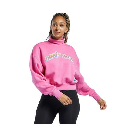 Reebok - Hoodies - Rosa - Dam - Storlek: S, Dam, Storlek: S